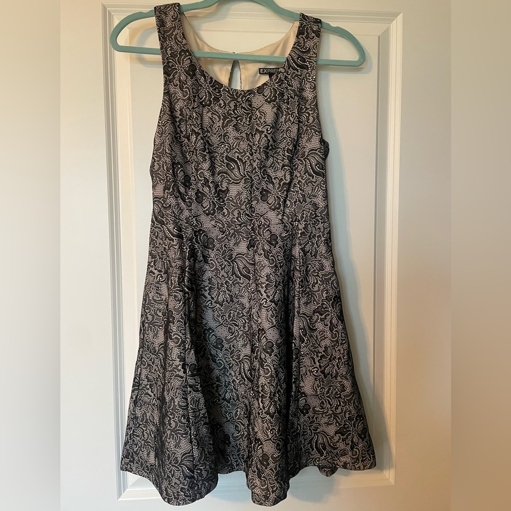 Express Dress with Lace Look - sz S